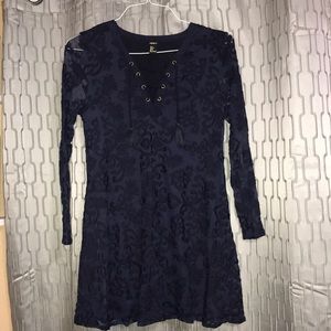 Forever 21 navy blue dress
